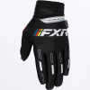 FXR Apex MX Glove Black/White - MX rukavice