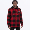 FXR Timber Insulated Flannel Jacket Rust/Black - pánska mikina