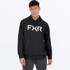 FXR Pilot UPF Pullover Hoodie Black/White - pánska mikina