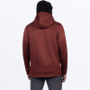 FXR Men's Hydrogen Tech Pullover Hoodie Oxblood/Asphalt - pánska mikina
