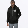 FXR Gladiator Hoodie Black/White - pánska mikina