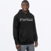 FXR Pro Tech Pullover Hoodie Black/Grey - pánska mikina
