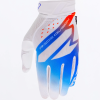 FXR Reflex Air MX Glove White/Blue/Red - MX rukavice