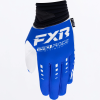 FXR Prime MX Glove Blue/White - MX rukavice
