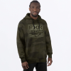 FXR Emblem Cotton Pullover Hoodie Army Camo - pánska mikina