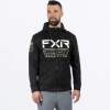 FXR Race Div Tech Hoodie Black/Hi Vis - pánska mikina