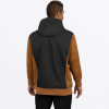 FXR Men's Task Hoodie Copper/Asphalt - pánska mikina