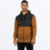 FXR Men's Task Hoodie Copper/Asphalt - pánska mikina
