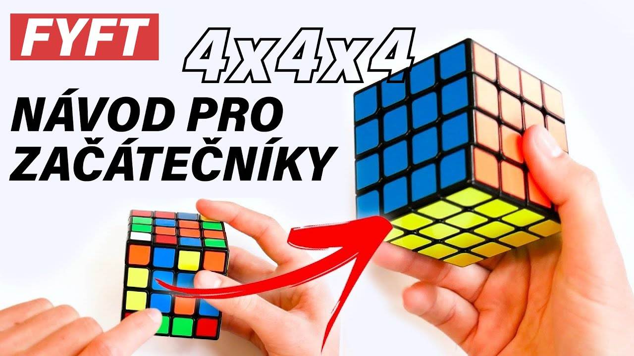 Jak složit Rubikovu kostku 4x4x4 - návod pro začátečníky