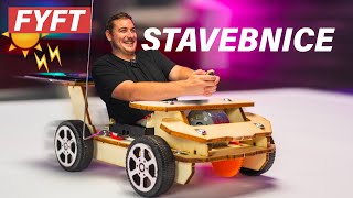 Autíčko na solární panel - návod ke složení