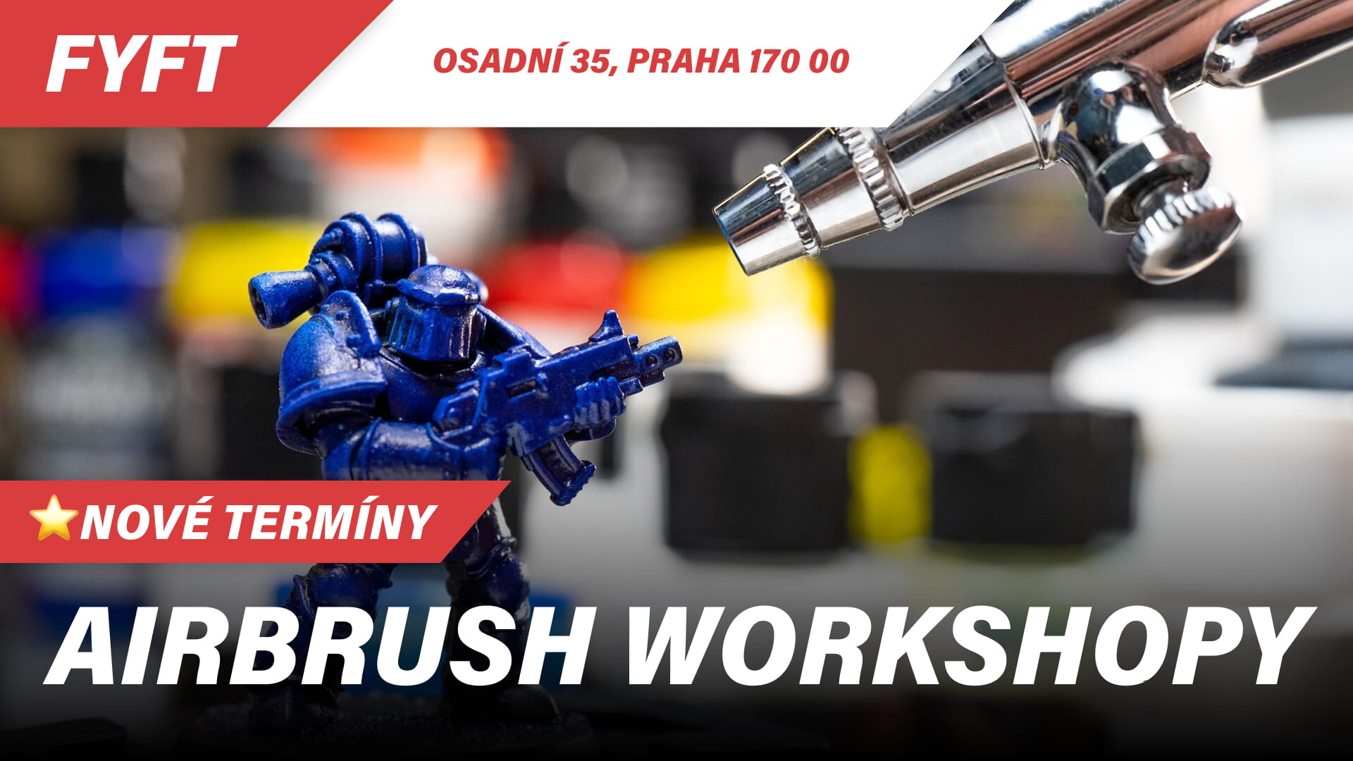 Airbrush workshopy (kurzy)