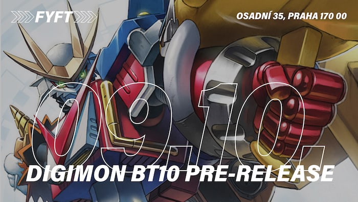 DIGIMON BT10 XROS Encounter - Pre-release