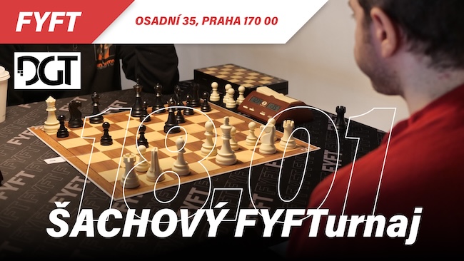 Šachový FYFTurnaj #3, 18.1.2025 | ft. DGT
