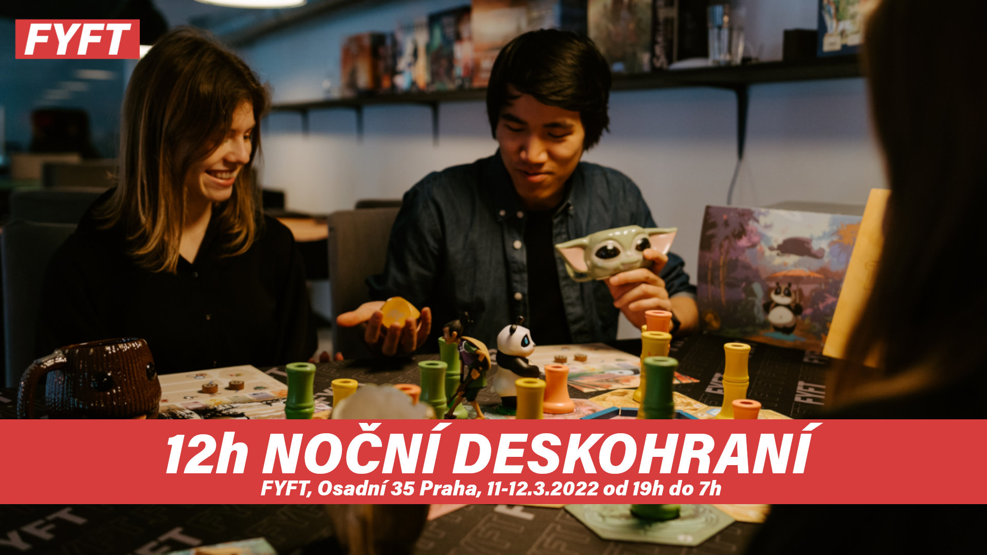 12h Noční deskohraní