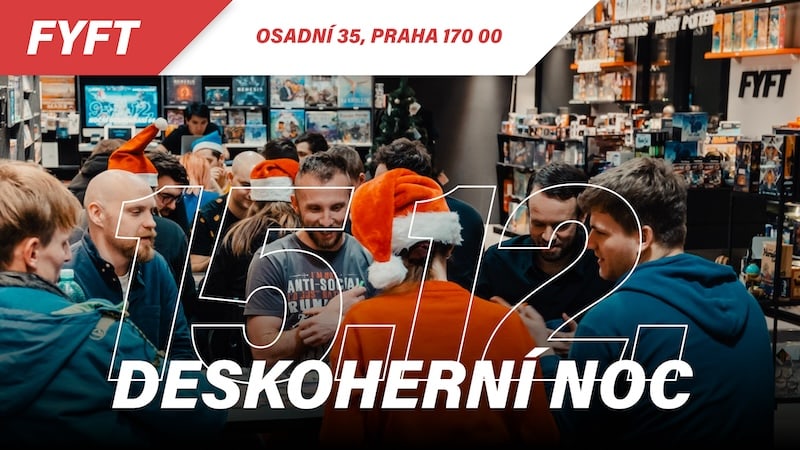 12h Deskoherní noc - Zima 2023