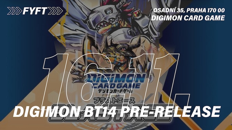 DIGIMON BT14 Blast Ace - Pre-Release