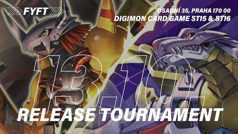 DIGIMON CARD GAME ST15 & ST16 Release Tournament