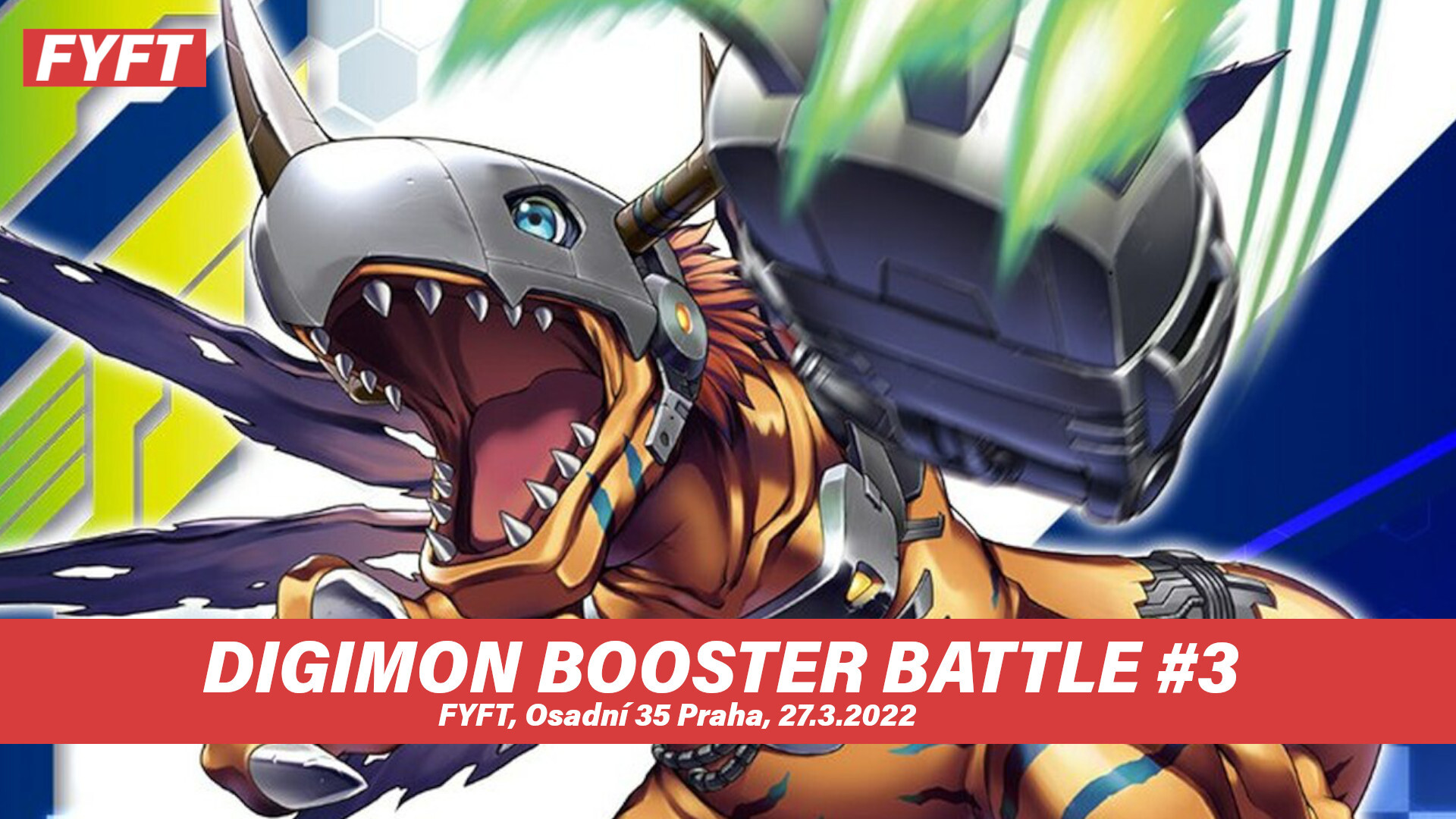 DIGIMON BOOSTER BATTLE #3 - NEDĚLE 27.3. FYFT PRAHA