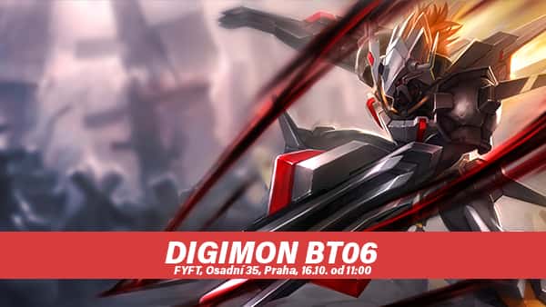 DIGIMON BT06 DOUBLE DIAMOND PRE-RELEASE - SOBOTA 16.10.