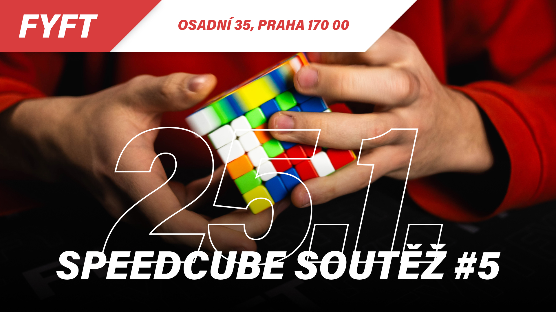 Speedcube soutěž #5 25/26 - 25.1.2026