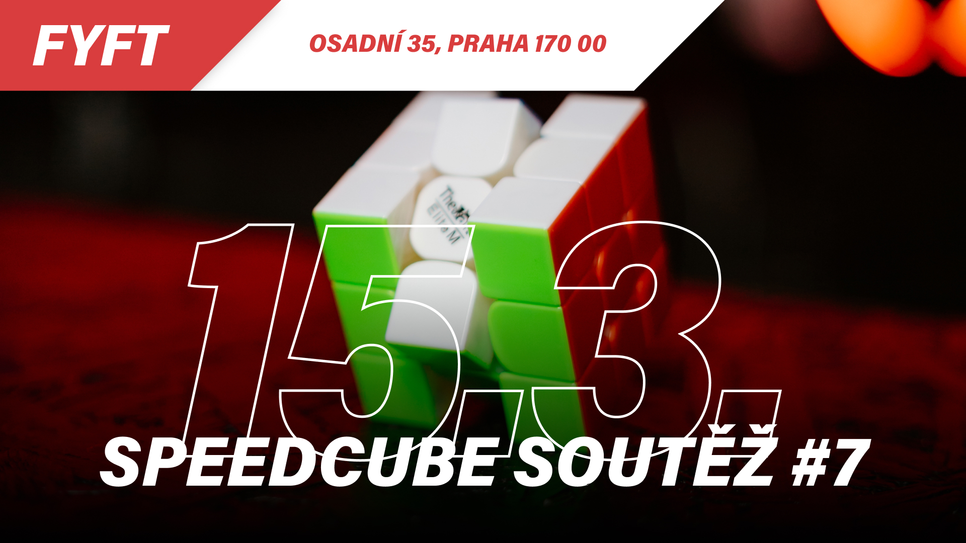Speedcube soutěž #7 25/26 - 15.3.2026