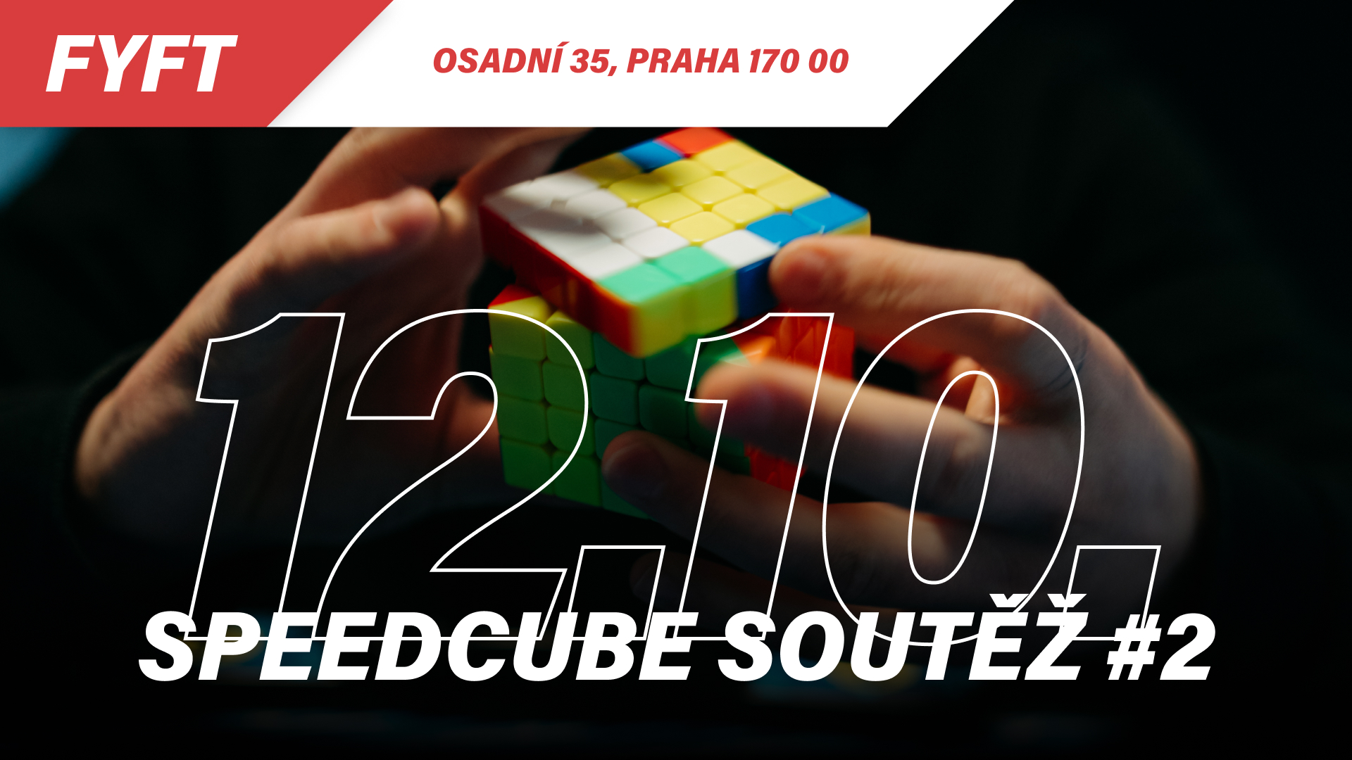 Speedcube soutěž #2 25/26 - 12.10.2025