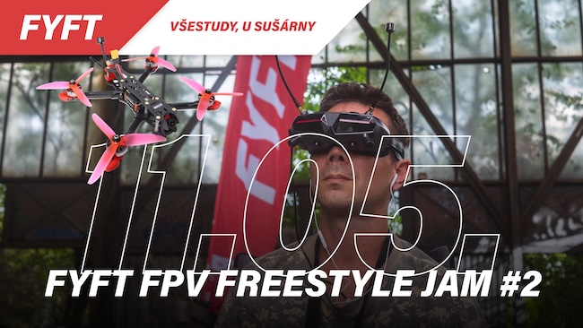 FPV Freestyle Jam #2 | 11.5. | Chmelárna