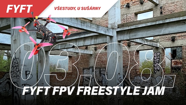 FPV Freestyle Jam #0 | 3.8. | Chmelárna