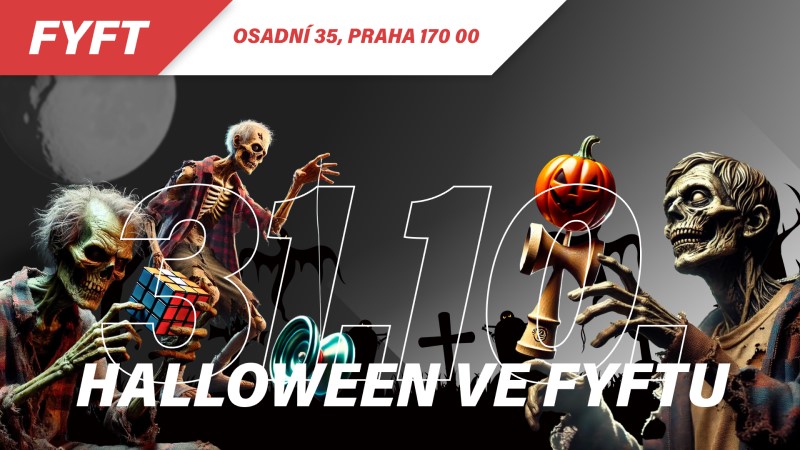 🎃 Přijď oslavit Halloween do FYFTu 👻 31.10.2024