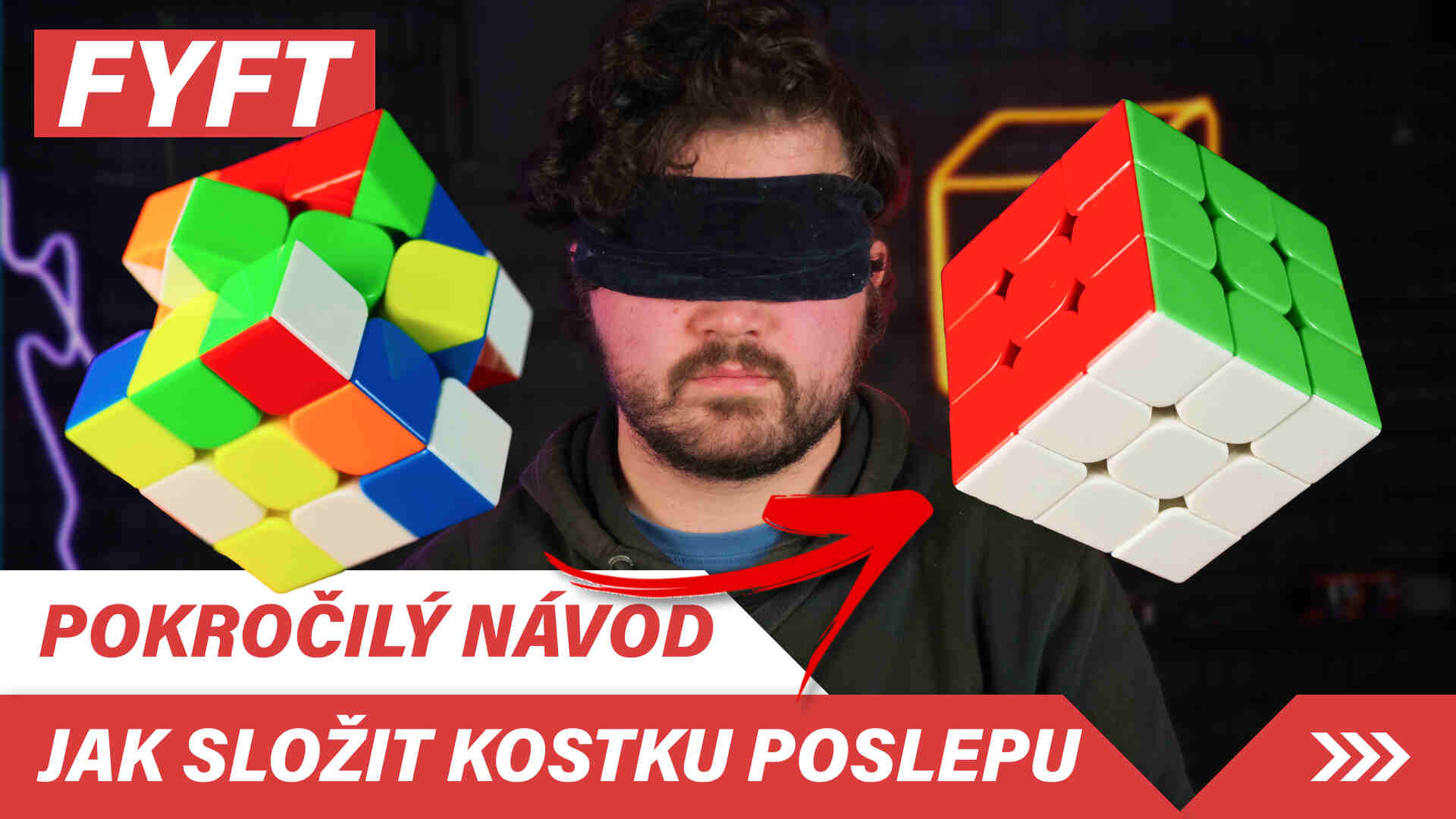 Jak složit Rubikovu kostku poslepu? | Návody pro pokročilé