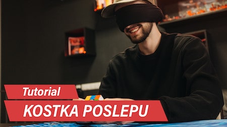Návod na skládání rubikovy kostky poslepu