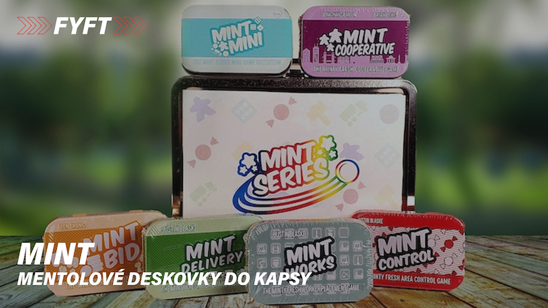 MINT - mentolové deskovky do kapsy!