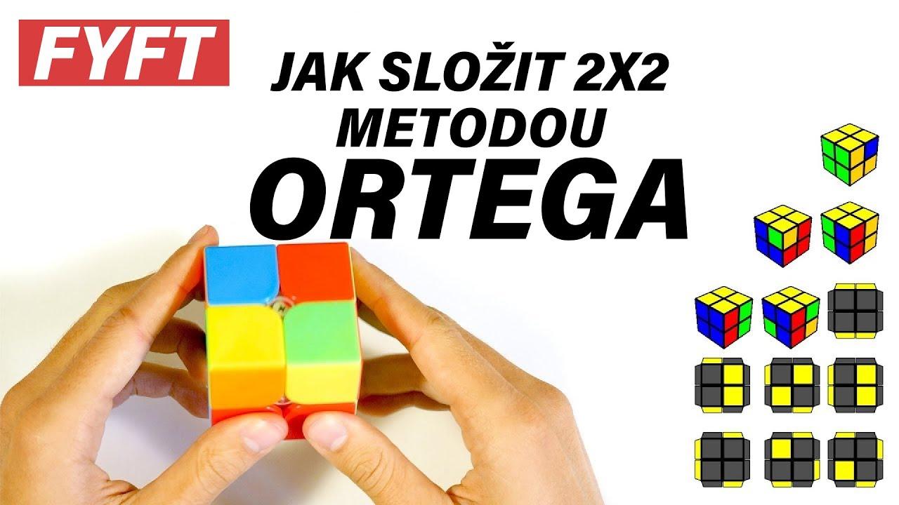 Jak složit 2x2 kostku metodou ORTEGA | Návod