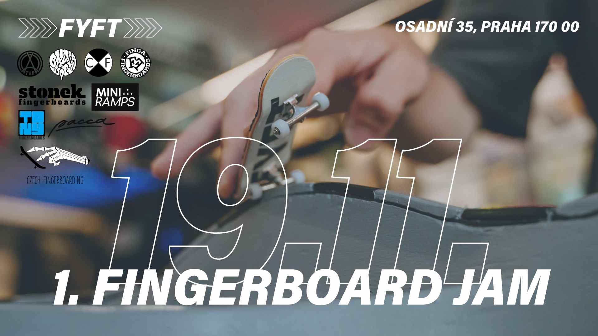 #1 Fingerboard Jam, 19. 11. 2022