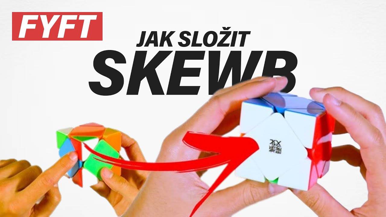 Jak složit SKEWB – návod pro začátečníky, krok za krokem