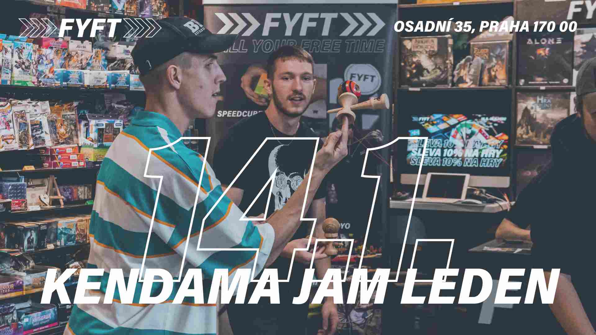 1st KENDAMA JAM, 14.1.2023 FYFT PRAHA