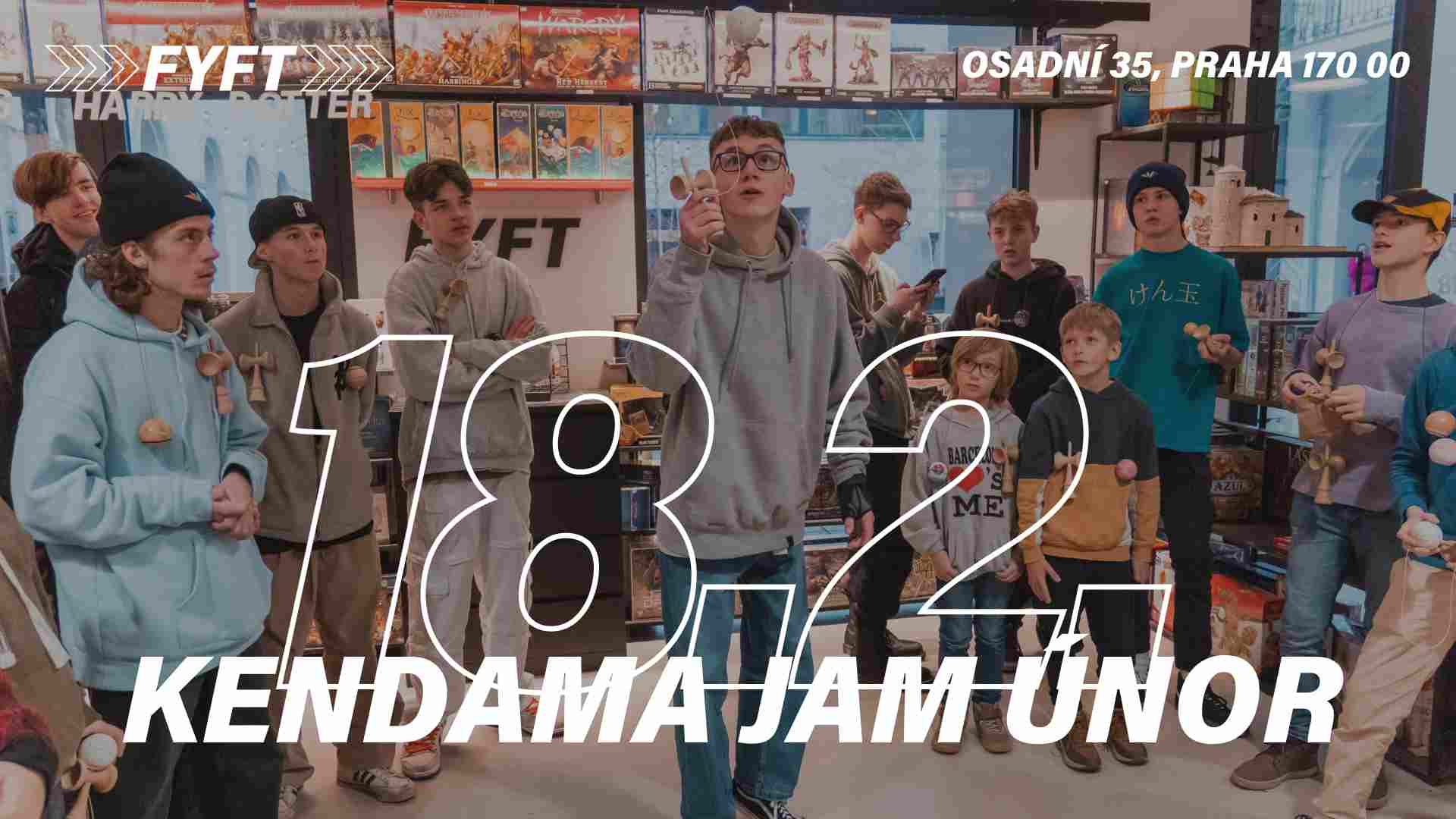 2nd KENDAMA JAM, 18.2.2023 FYFT PRAHA
