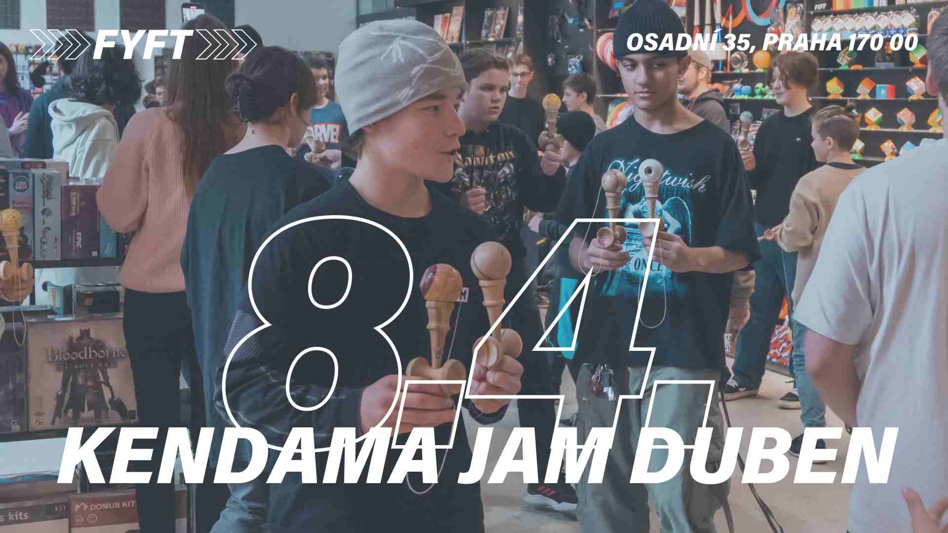 3rd KENDAMA JAM, 8.4.2023 FYFT PRAHA
