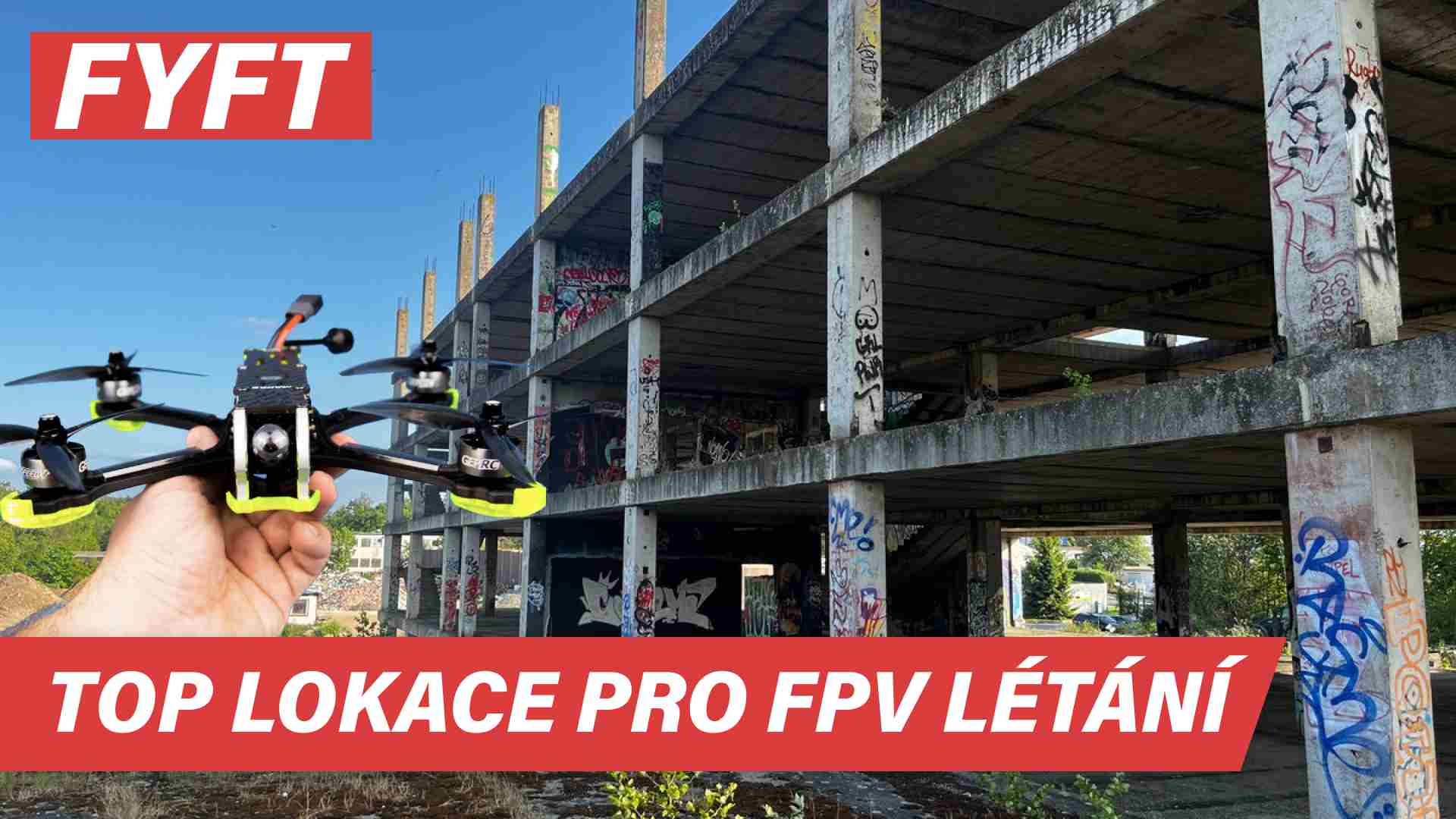 Hledáš cool FPV spoty? Máme (m)apku!