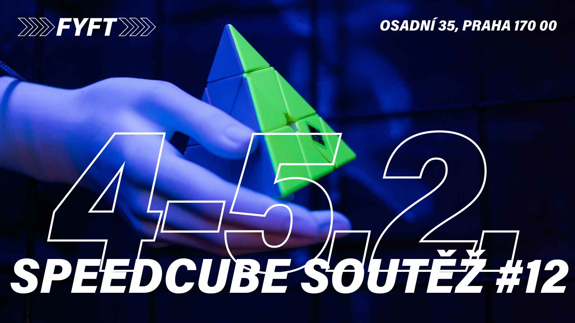 Speedcube soutěž #12 - 4.-5.2.2023