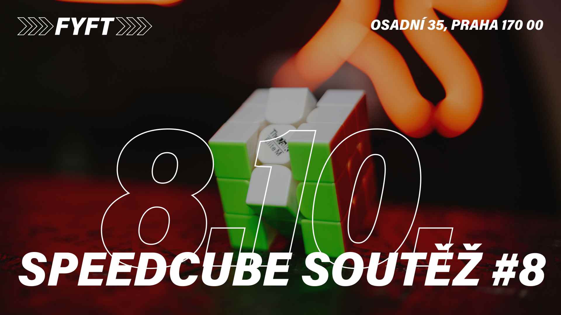 Speedcube soutěž #8 8.10.2022