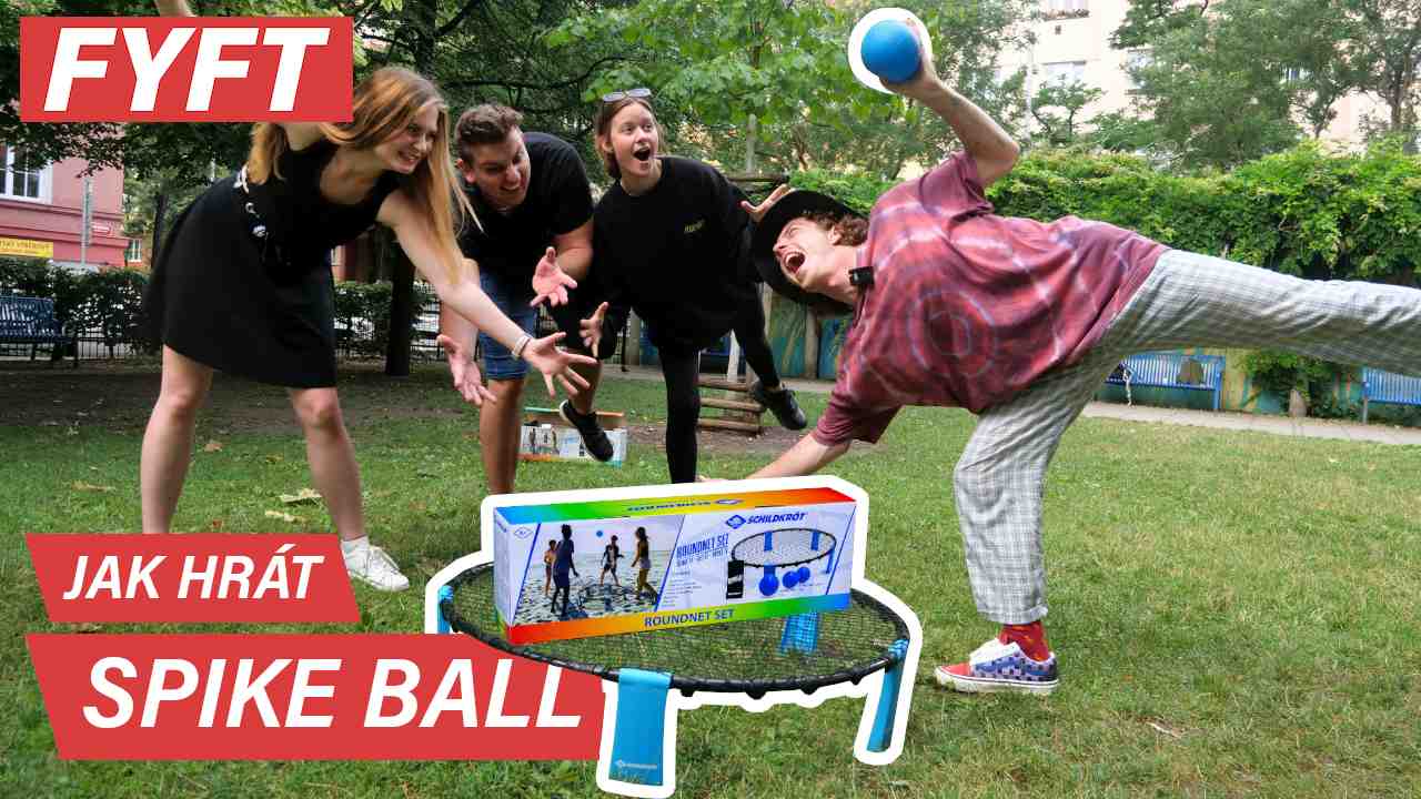 Jak hrát netradiční venkovní hru Spikeball?