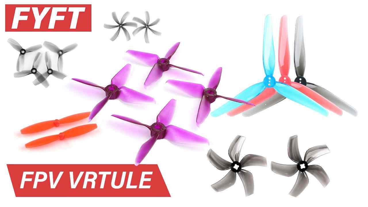 Kompletní přehled o vrtulích FPV dronů