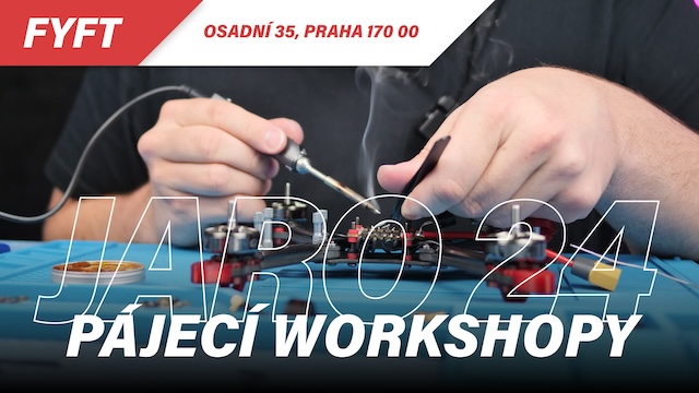 Pájecí workshopy #12 - #15 | Březen a Duben 2024