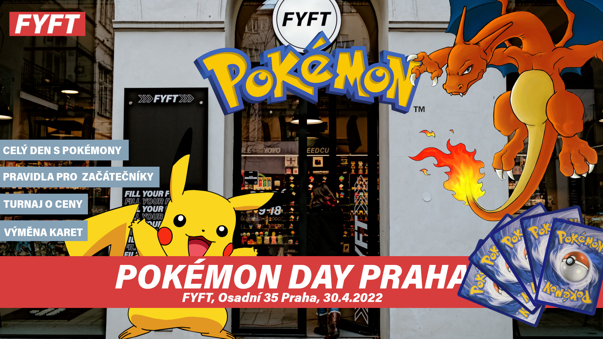 POKEMON DAY PRAHA - Vysvětlení pravidel a turnaj o ceny