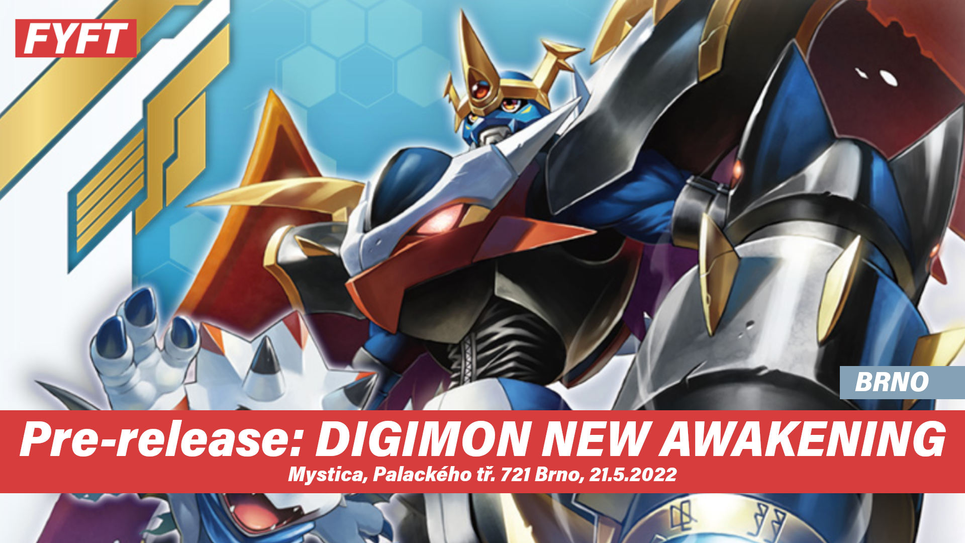 Digimon: New Awakening Pre-release Brno, 21.5.