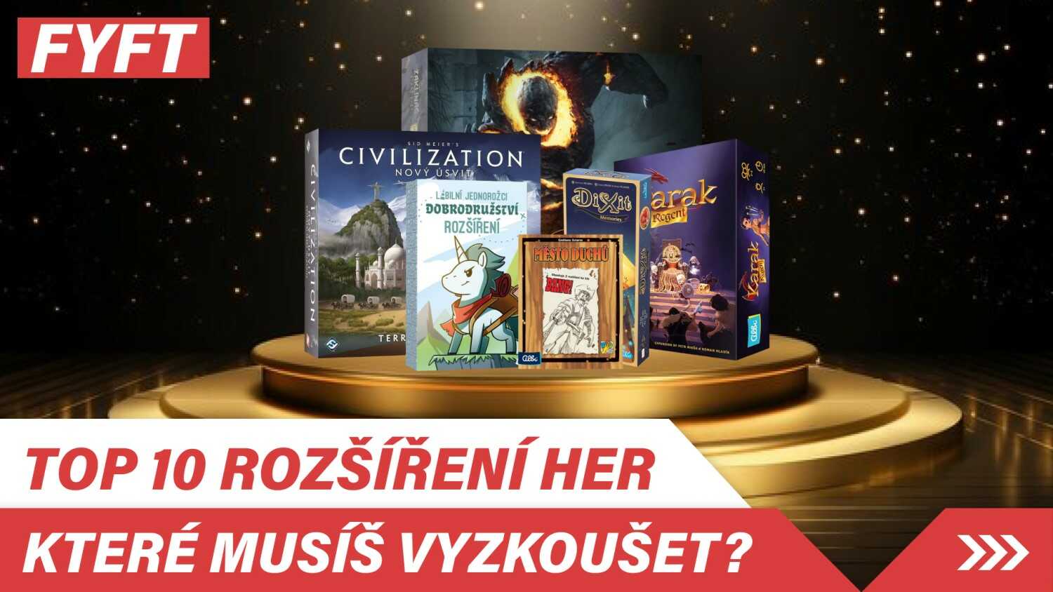 Top 10 rozšíření základních her