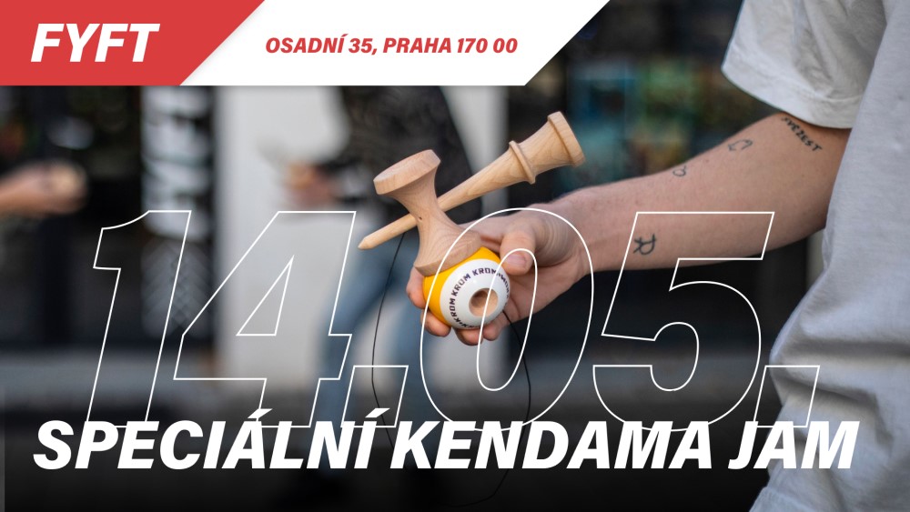 Speciální Kendama Jam – 14.05.2025 | Stromovka, Praha