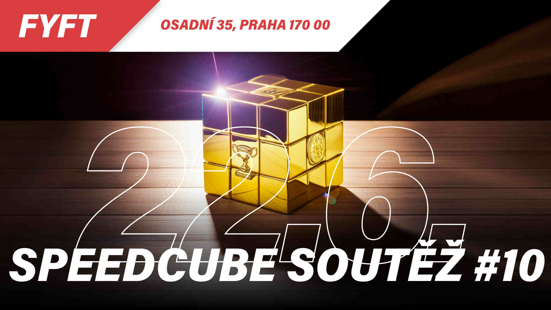 Speedcube soutěž #10 23/24 - 22. června 2024