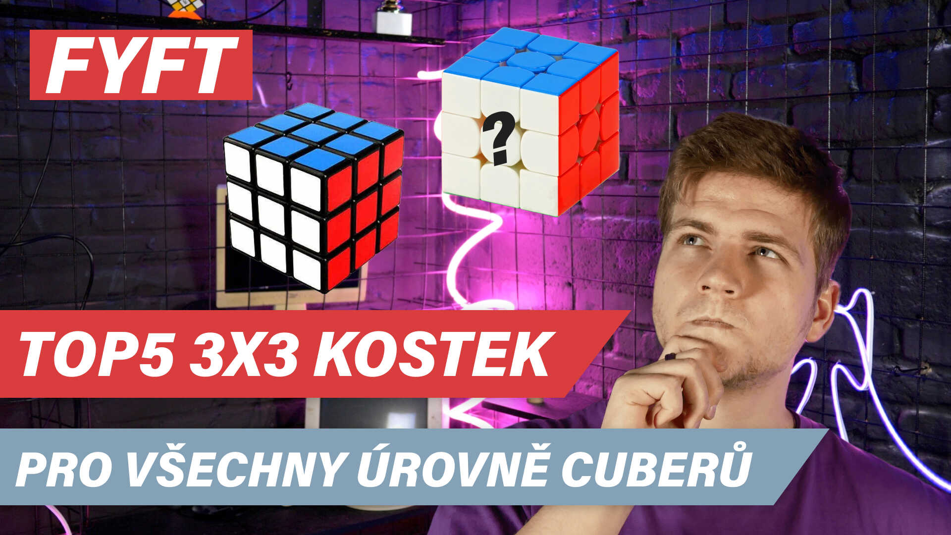 Top5 3x3 kostek pro speedcubery